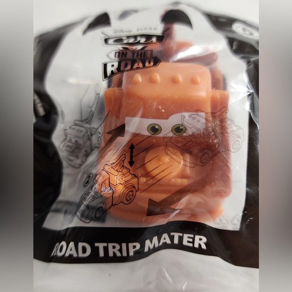 McDonald’s 2022 Happy Meal Toy Disney Pixar Cars On The Roard #5 Road Trip Mater